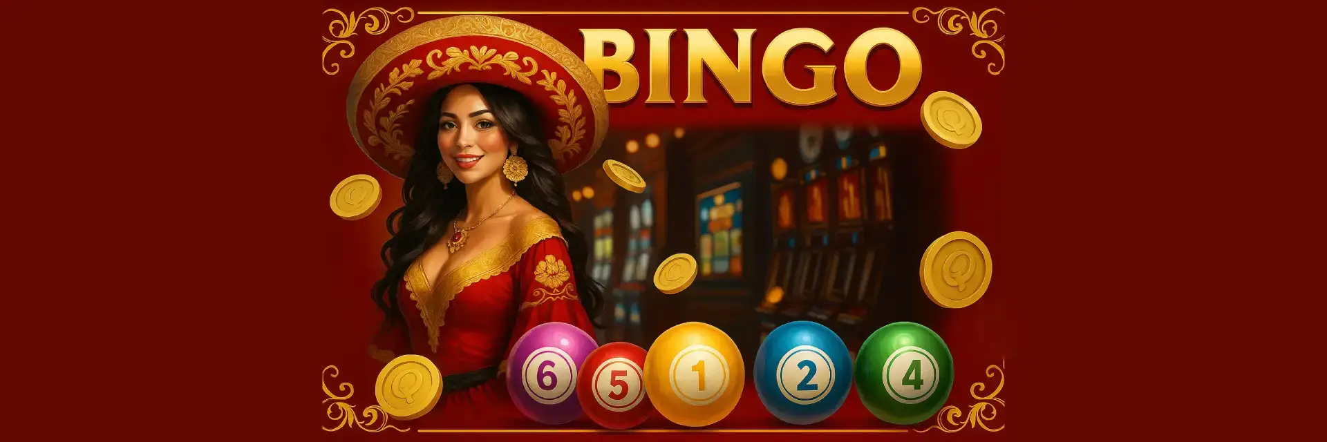 GanaMax casino Mexico bingo games banner